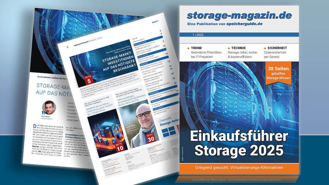 Storage-Magazin 01-2025 – Einkaufsführer Storage